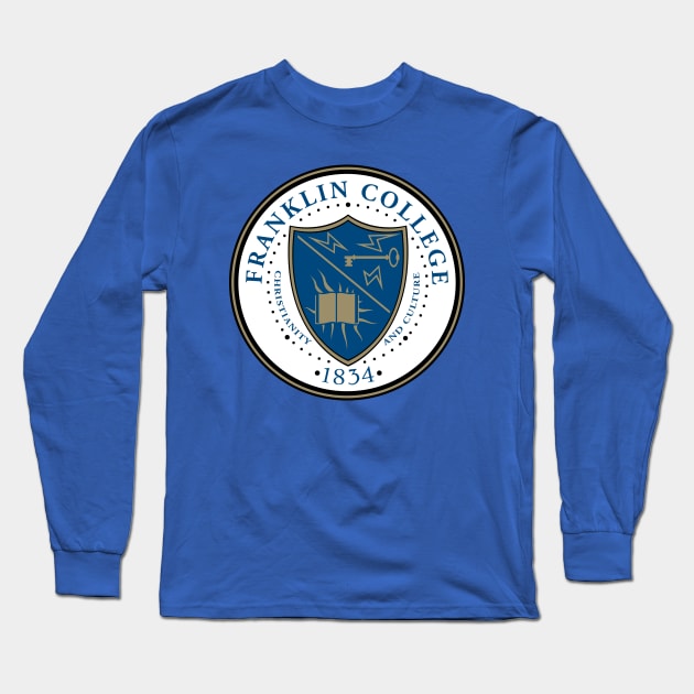 College Franklin ndiana Long Sleeve T-Shirt by Albaneceshop